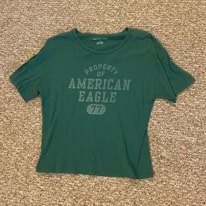 American Eagle Green Tee